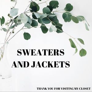 ⭐️SWEATERS & JACKETS BELOW⭐️